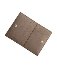 COCCINELLE METALLIC SOFT Portafoglio verticale in pelle warm taupe - Portafogli Donna - 2