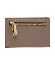 COCCINELLE METALLIC SOFT Portafoglio verticale in pelle warm taupe - Portafogli Donna - 3