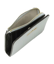 COCCINELLE METALLIC TRICOLOR Leather wallet snow/cogn/noir - Portafogli Donna - 3