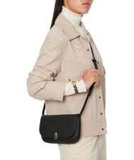 COCCINELLE MAGIE Borsa mini pelle martellata Nero - Borse Donna - 2
