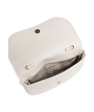 COCCINELLE MAGIE Borsa mini pelle martellata blanco - Borse Donna - 4
