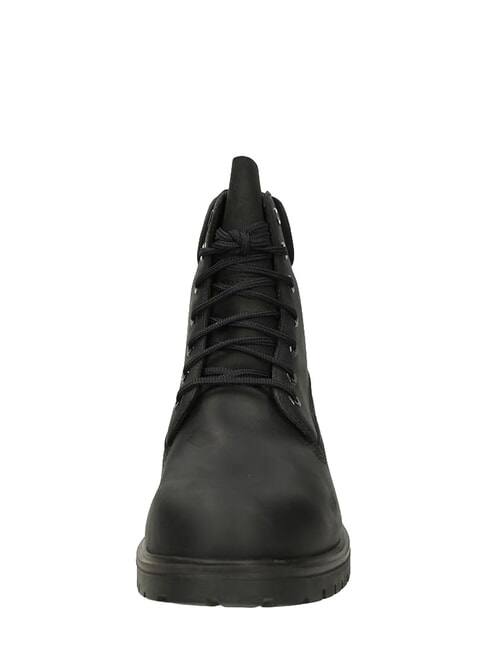 25 Stivaletto stringato in pelle black full grain - Scarpe Uomo