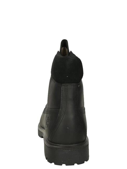 25 Stivaletto stringato in pelle black full grain - Scarpe Uomo