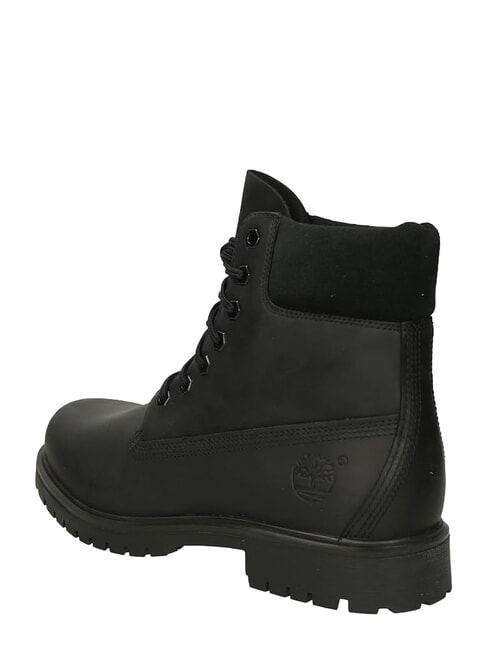 25 Stivaletto stringato in pelle black full grain - Scarpe Uomo