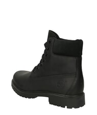 TIMBERLAND 25 Stivaletto stringato in pelle black full grain - Scarpe Uomo - 4