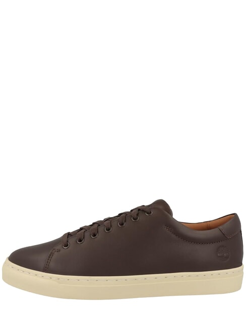 DOR PARK Sneakers in pelle dark brown full grain - Scarpe Uomo