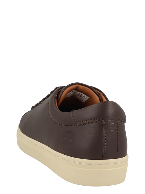 DOR PARK Sneakers in pelle dark brown full grain - Scarpe Uomo