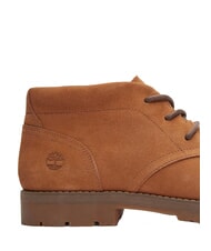 TIMBERLAND BRITTON SQUARE Stivaletto basso stringato, in pelle rust suede - Scarpe Uomo - 7