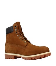 TIMBERLAND PREMIUM Stivaletti stringati in pelle orange - Scarpe Uomo - 4