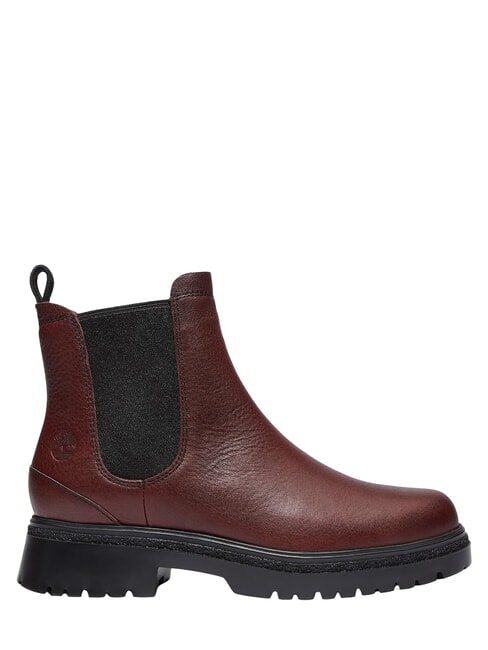 CAMBRIA VALLEY Stivaletto in pelle burgundy fullgrain - Scarpe Donna