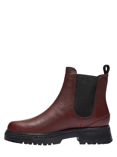 CAMBRIA VALLEY Stivaletto in pelle burgundy fullgrain - Scarpe Donna