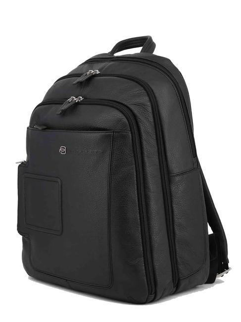 Zaino Linea VIBE out, in pelle, porta notebook fino a 13" Nero - Zaini da lavoro porta PC