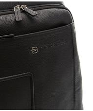 PIQUADRO Zaino Linea VIBE out, in pelle, porta notebook fino a 13" MORO - Zaini da lavoro porta PC - 4