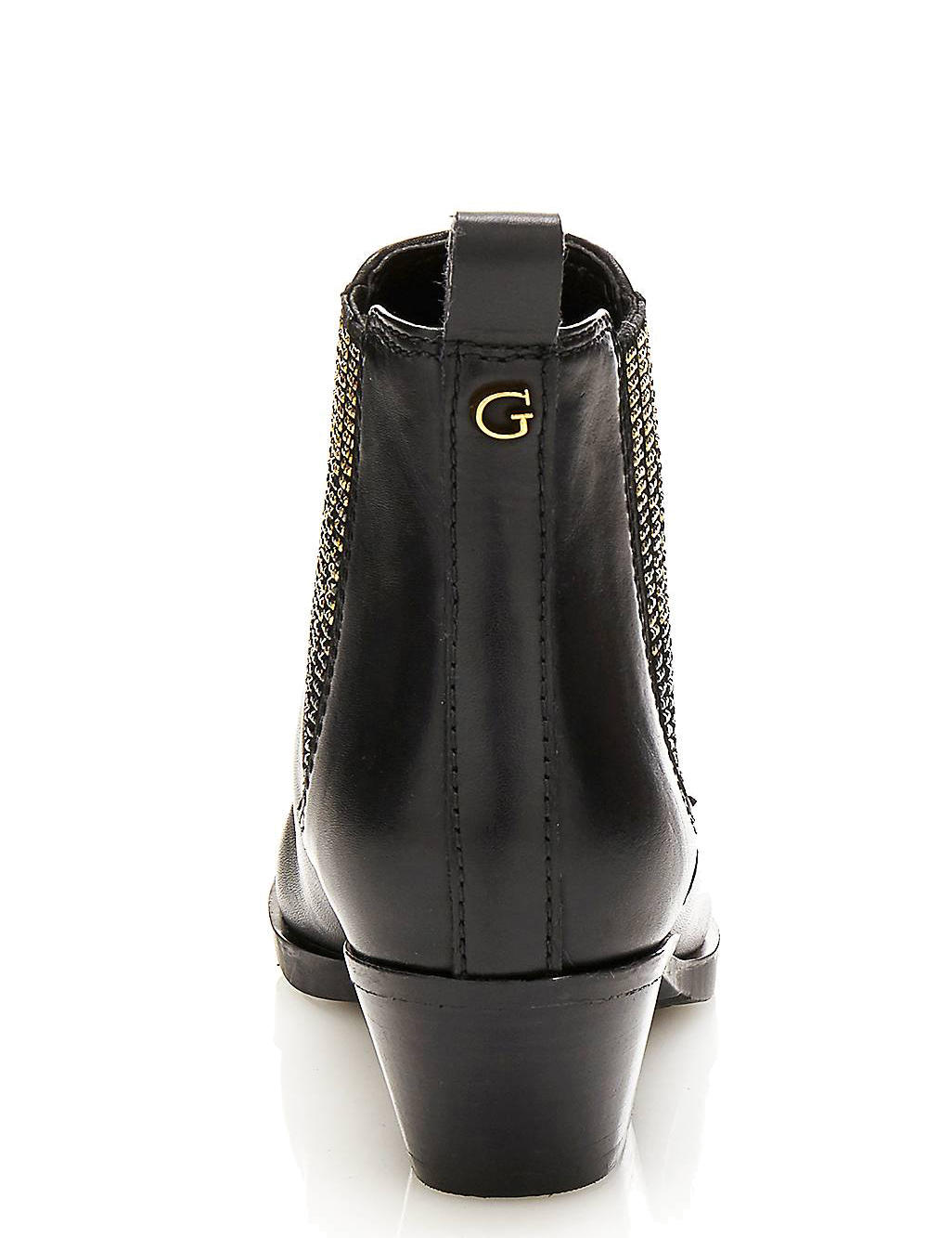 Guess Stivaletti Texani Verla, In Pelle Nero - Acquista A Prezzi Outlet!