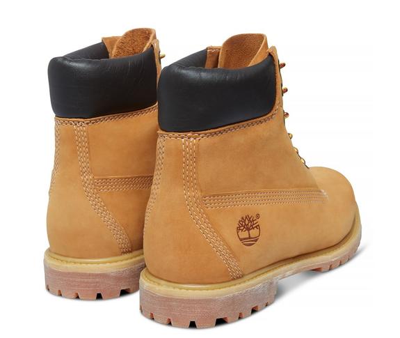 Stivaletti 6 INCH PREMIUM, in pelle nabuk yellow - Scarpe Donna