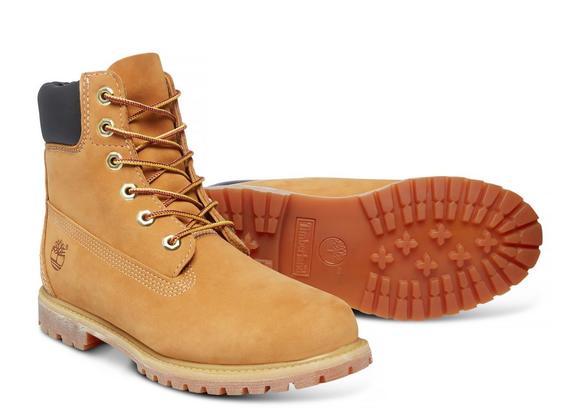 Stivaletti 6 INCH PREMIUM, in pelle nabuk yellow - Scarpe Donna