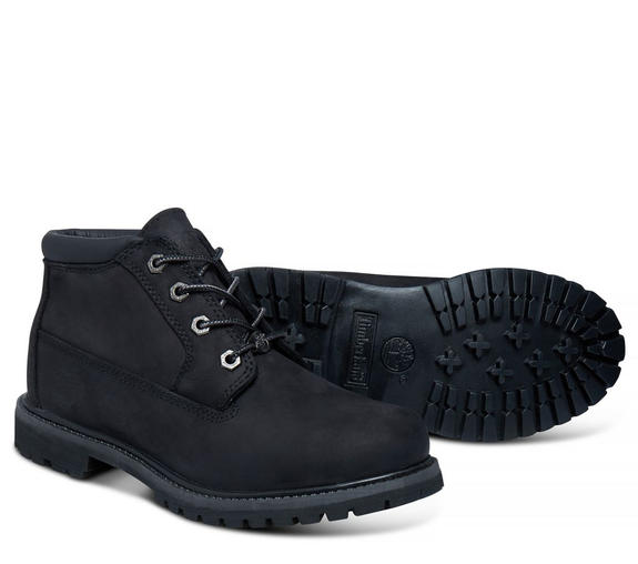 Scarponcini NELLIE CHUKKA, in nabuk JETBLACK - Scarpe Donna