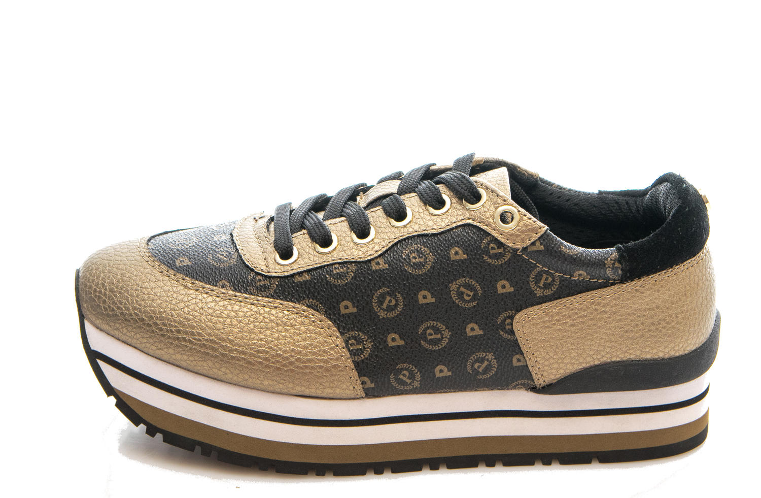 Cintura Donna Pollini Heritage - Nero Bronzo, In Pelle Sintetica, Modello TE6000PP05 - Foto 8