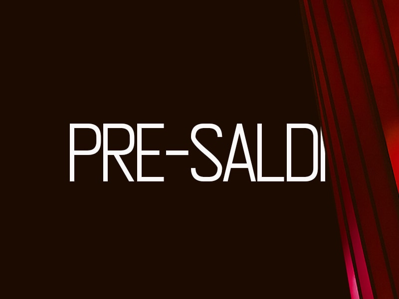 PRE-SALDI 16-12 / 01-01
