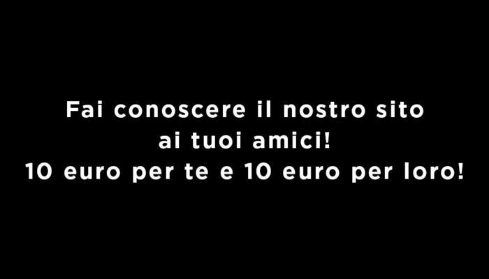 Regala 10&euro; *spesa minima 60&euro;