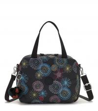 Borsa Pranzo Isotermica Kipling Ermy KI9418 – Poliammide Viola Arcobaleno Con Ciondolo