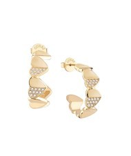 Guess HUGGIE ME - Orecchini - yellow gold-coloured/dorato